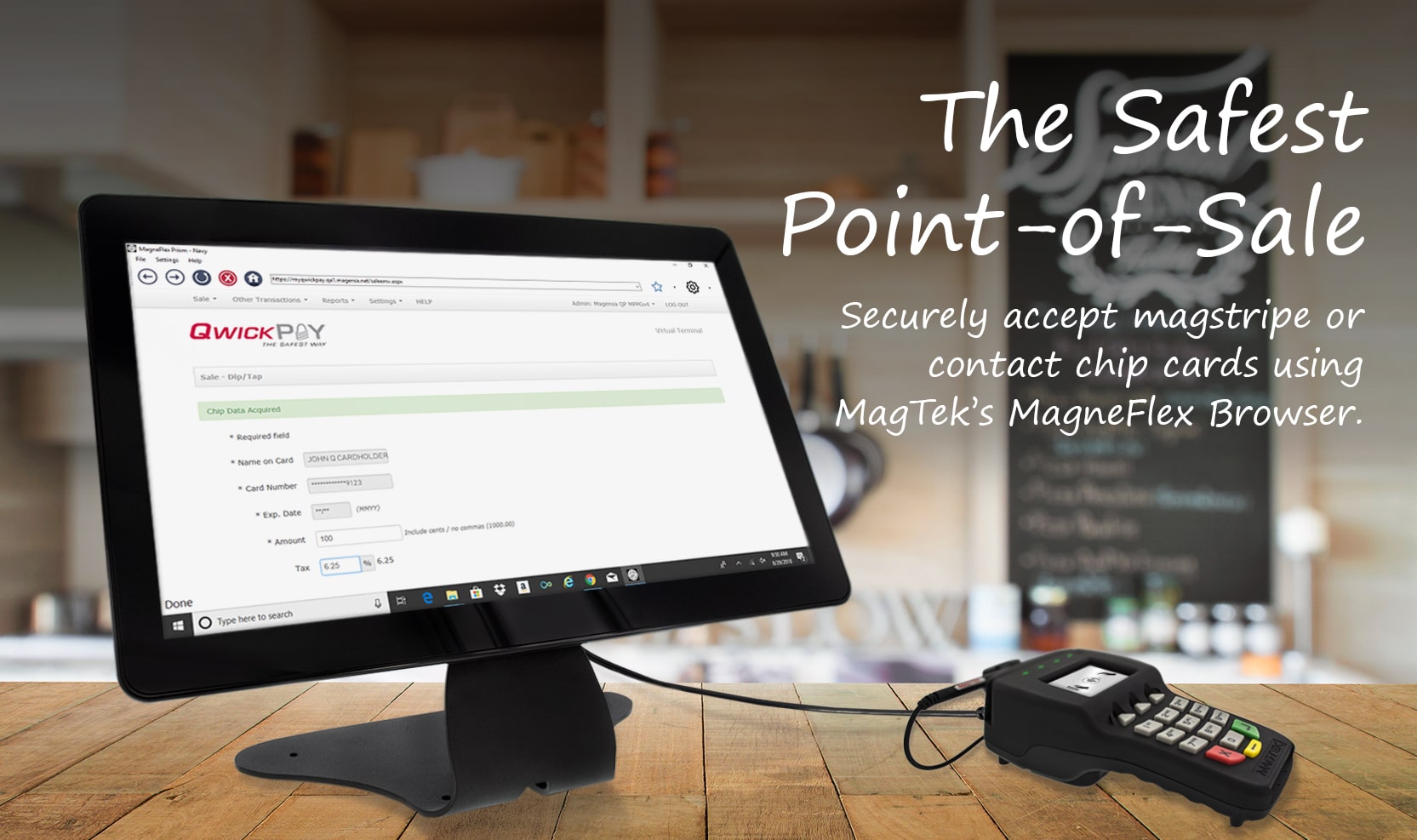 QwickPAY The Safest Point-of-Sale